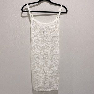 Cosabella Never Say Never Foxie Lace Chemise Cream S